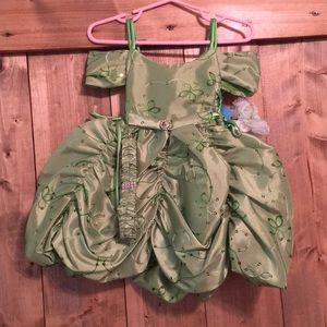 NWT Baby Green Pageant Dress